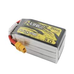 Batterie Lipo Tattu R-Line Version 3.0 1550mAh 6S1P 120C
