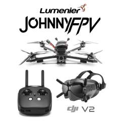 Lumenier QAV-S JohnnyFPV Édition spéciale 7" Long Range FPV RTF avec système DJI HD + GPS Bundle