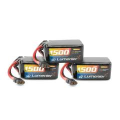 Lumenier N2O 1500mAh 4S 120c Batterie LiPo (XT-60) - Lot de 3